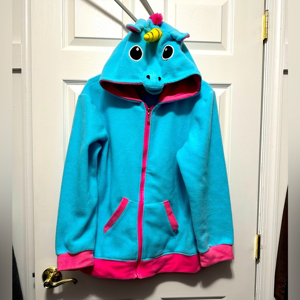 Girls Unicorn Jacket size M